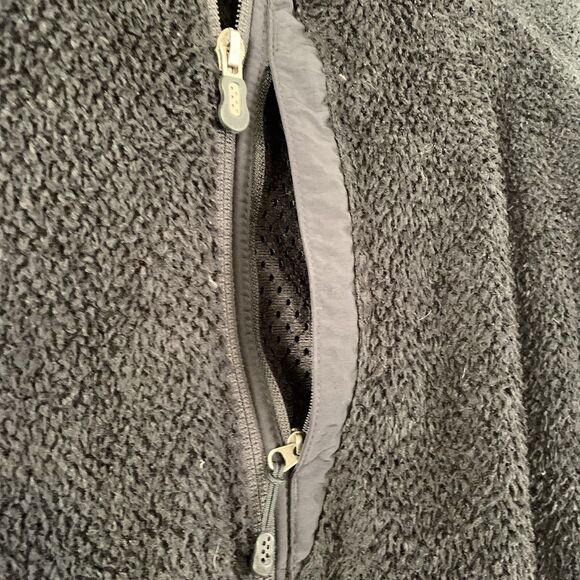 Patagonia Womens Large R2 Regulator Jacket Fleece Full Zip Black Vintage Y2K - Picture 6 of 7